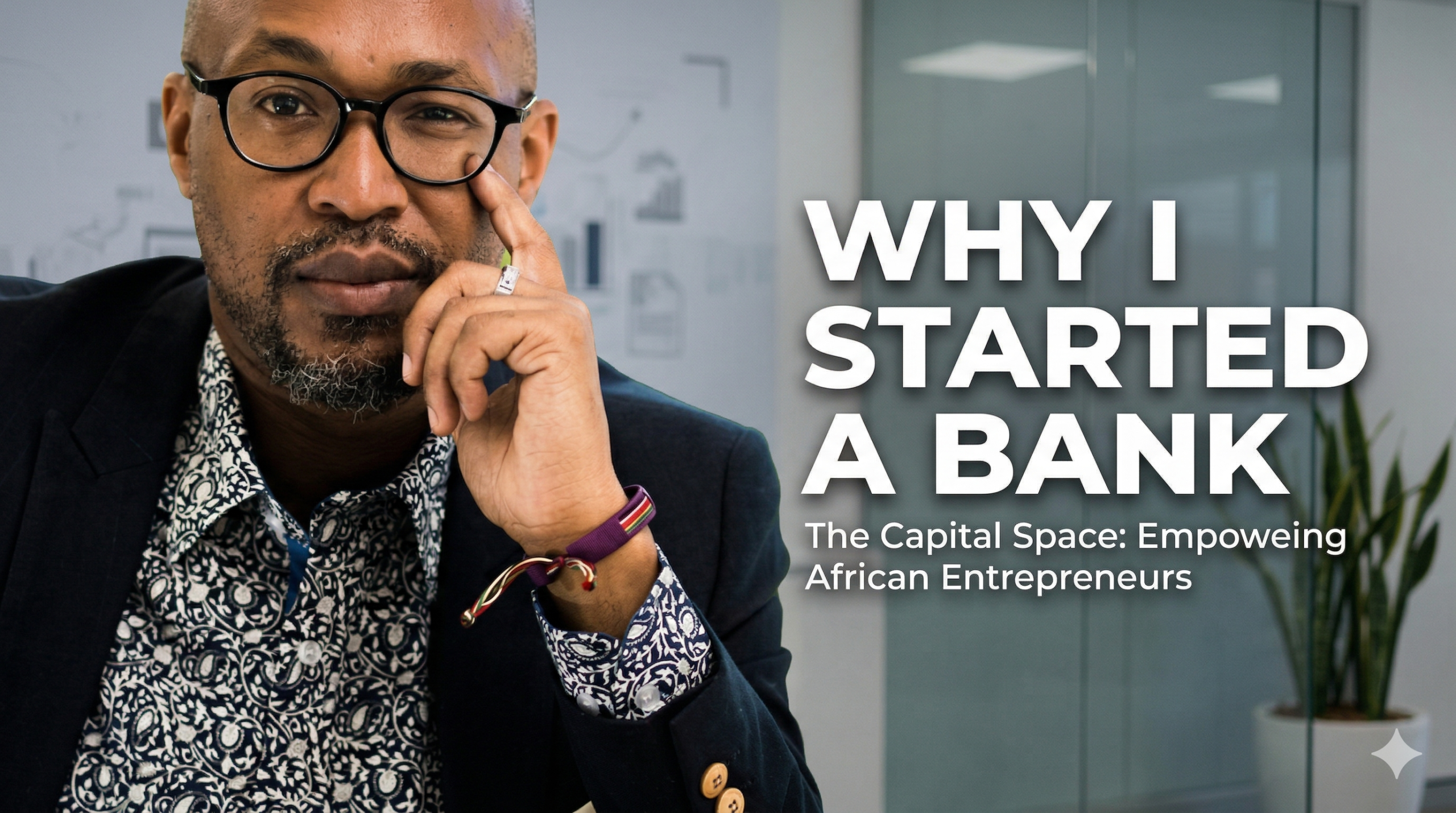 Carl Joshua Ncube starts his own BANK